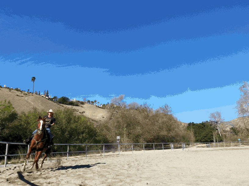 Kasey-K at Aliso Canyon Park